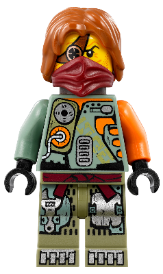 LEGO Minifigure-Ronin (70592)-Ninjago-NJO246-Creative Brick Builders
